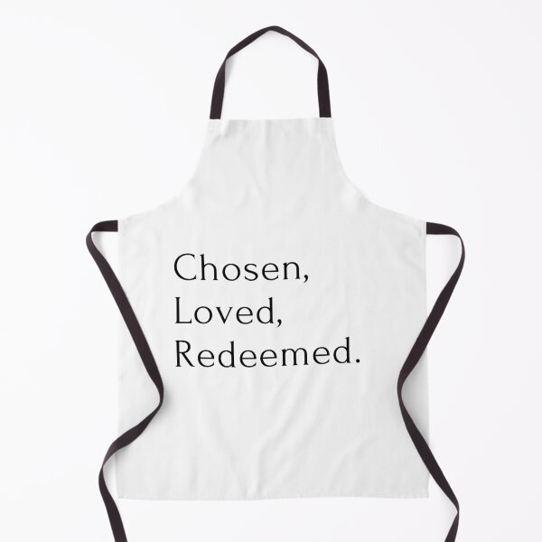 Item preview, Chosen, Loved, Redeemed Christian Faith, Jesus Quotes, God for Men and Women, Youth Group, Christian Gifts designed and sold by InHisImageGifts.