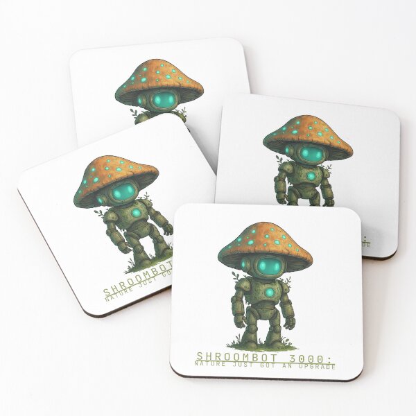 Item preview, ShroomBot 3000: Nature Just Got an Upgrade designed and sold by VikArt7.