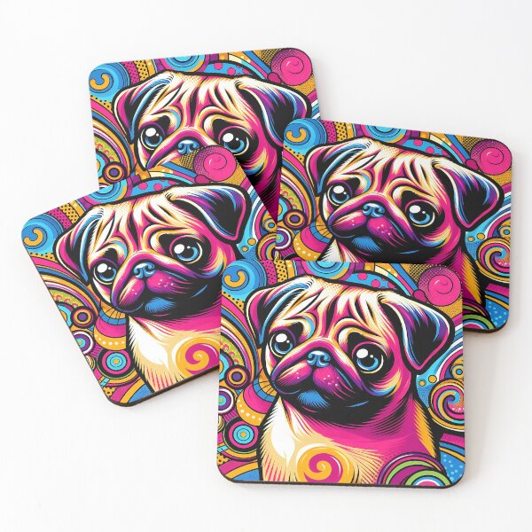 Item preview, Psychodelia Pug Dreams designed and sold by Saim-165.