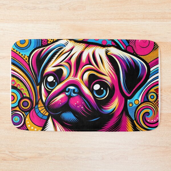 Item preview, Psychodelia Pug Dreams designed and sold by Saim-165.