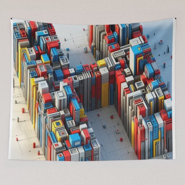 Item preview, Abstract H Letter Art – Modern AI-Generated Design with Unique Object Composition for Stylish Apparel & Accessories designed and sold by knalpot-design.