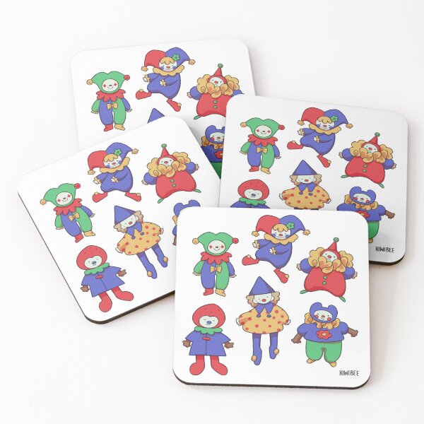 Item preview, Goofy little clown babies  designed and sold by Kiwi.Bee.