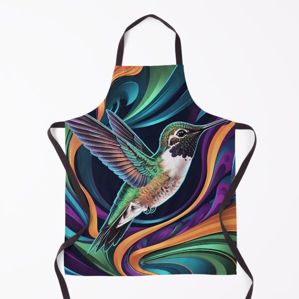 Aperçu de l'œuvre psychedelic hummingbird créée et vendue par clarazen.