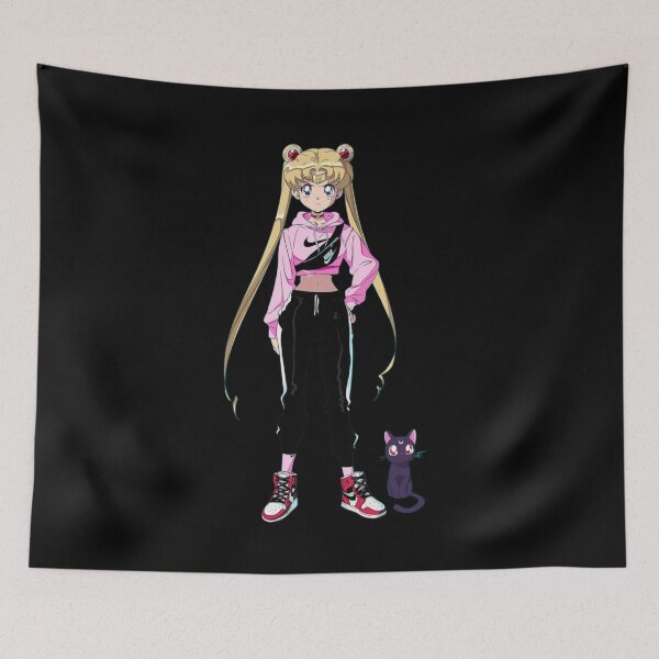 Item preview, Sailor Moon & Luna designed and sold by Playful-Monster.