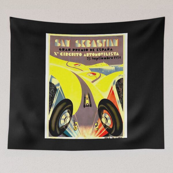 Item preview, Blast from the past San Sebastian 1934 vintage poster  designed and sold by Helios Be. Lavsh.