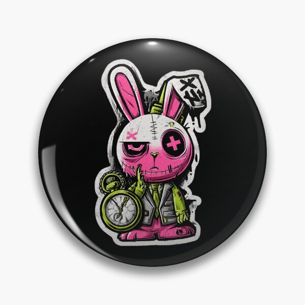 Item preview, Sour Clockface | Toxic Wonderland Bunny designed and sold by ZUCKMYART.