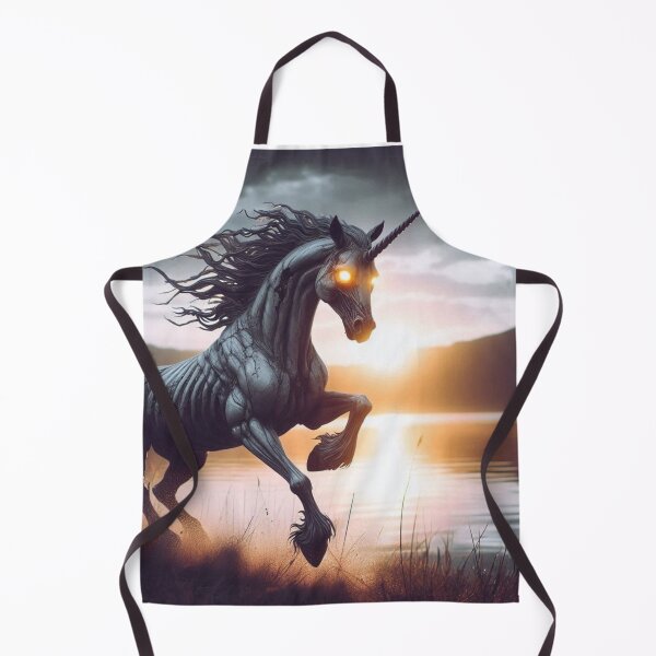 Item preview, Mythical Zombie Unicorn Digital Print 2 designed and sold by FolkloreMacabre.