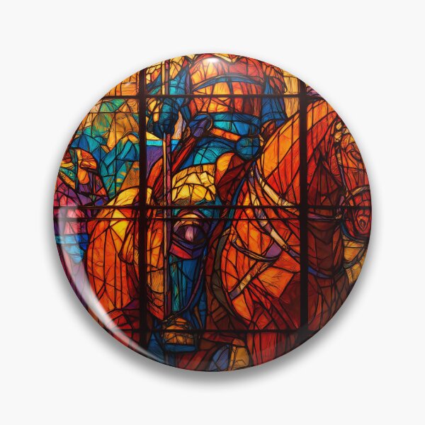 Item preview, Stained Glass Art: Brilliant Medieval Lights designed and sold by MidArtForge.