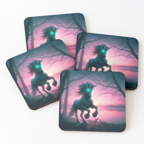 Item preview, Mythical Unicorn Digital Print 9 designed and sold by FolkloreMacabre.