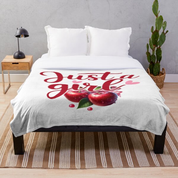 Aperçu de l'œuvre Juste une fille Cerises créée et vendue par Freshinkshop.