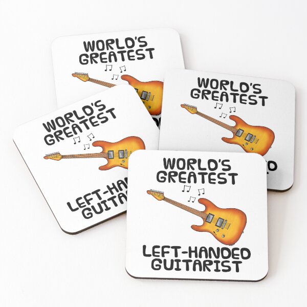 Item preview, World's Greatest Left Handed Guitarist, Electric Guitar Funny designed and sold by doodlerob.