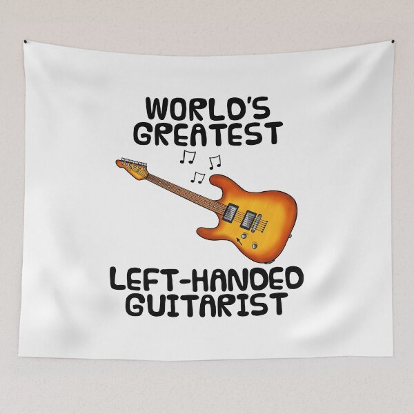 Item preview, World's Greatest Left Handed Guitarist, Electric Guitar Funny designed and sold by doodlerob.