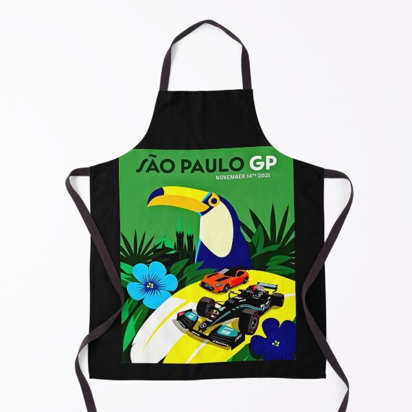 Item preview, Blast from the past F1 Sâo Paulo 2021 vintage poster  designed and sold by Helios Be. Lavsh.