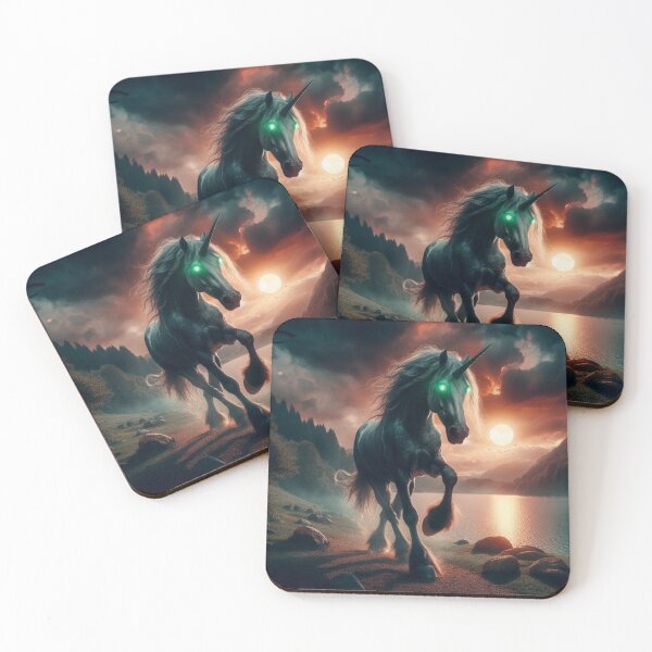 Item preview, Mythical Unicorn Digital Print 1 designed and sold by FolkloreMacabre.