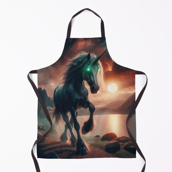 Item preview, Mythical Unicorn Digital Print 1 designed and sold by FolkloreMacabre.