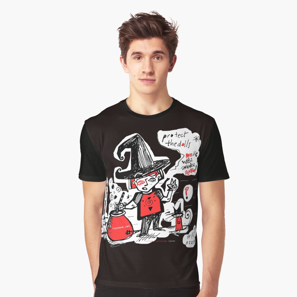 Item preview, Camiseta gráfica designed and sold by lutxana.