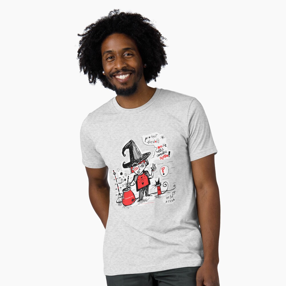 Item preview, Camiseta de tejido mixto designed and sold by lutxana.