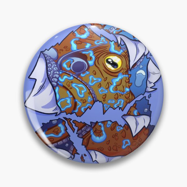Item preview, Blue Ringed Octopus designed and sold by TickeyToons.