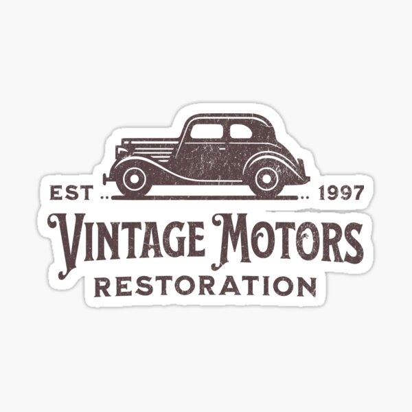 Item preview, Vintage Motors Restoration designed and sold by Seeds of Change.