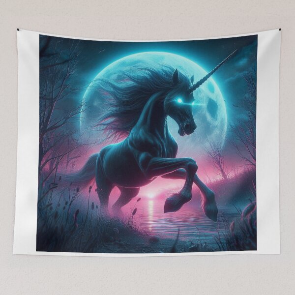 Item preview, Mythical Unicorn Digital Print 3 designed and sold by FolkloreMacabre.