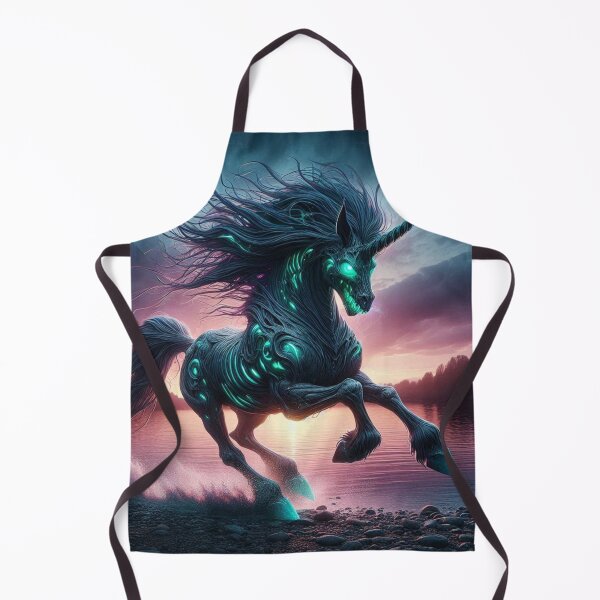 Item preview, Mythical Zombie Unicorn Digital Print 1 designed and sold by FolkloreMacabre.