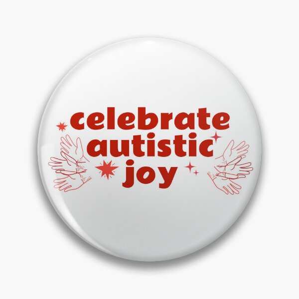 Item preview, Celebrate Autistic Joy - Red designed and sold by CarDashCrochet.