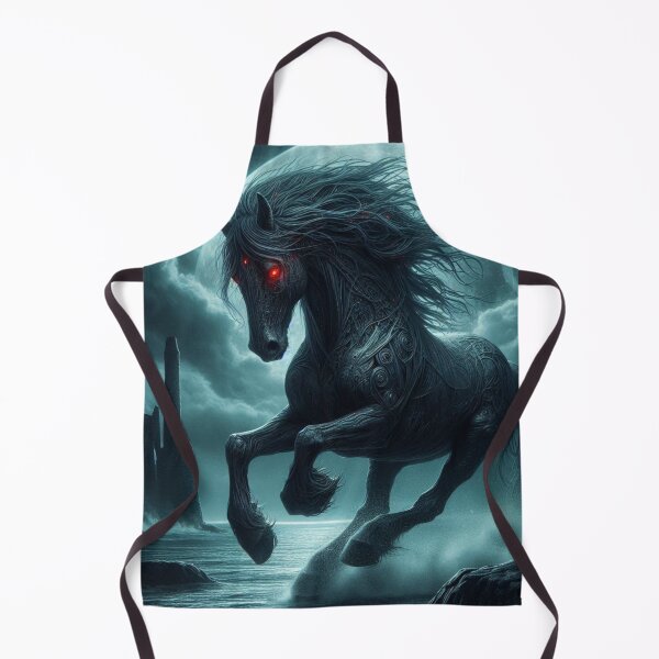 Item preview, Mythical Water Horse Digital Print 1 designed and sold by FolkloreMacabre.