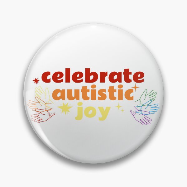 Item preview, Celebrate Autistic Joy - Rainbow designed and sold by CarDashCrochet.