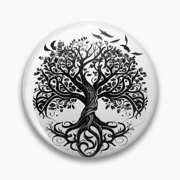 Artikelvorschau, Tribal Tattoo Tree entworfen und verkauft von ShadowAndSlate.
