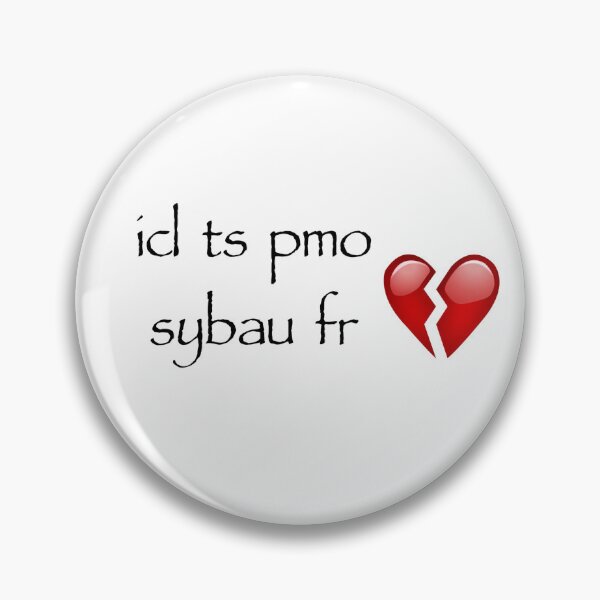 Item preview, icl ts pmo sybau fr, broken heart design designed and sold by kenoraa.