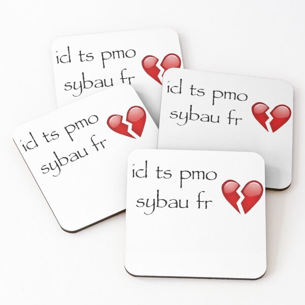 Item preview, icl ts pmo sybau fr, broken heart design designed and sold by kenoraa.