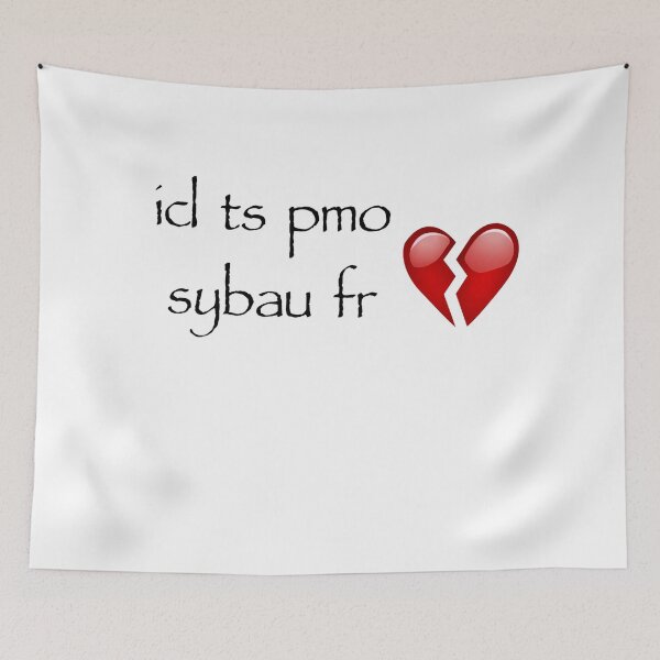 Item preview, icl ts pmo sybau fr, broken heart design designed and sold by kenoraa.