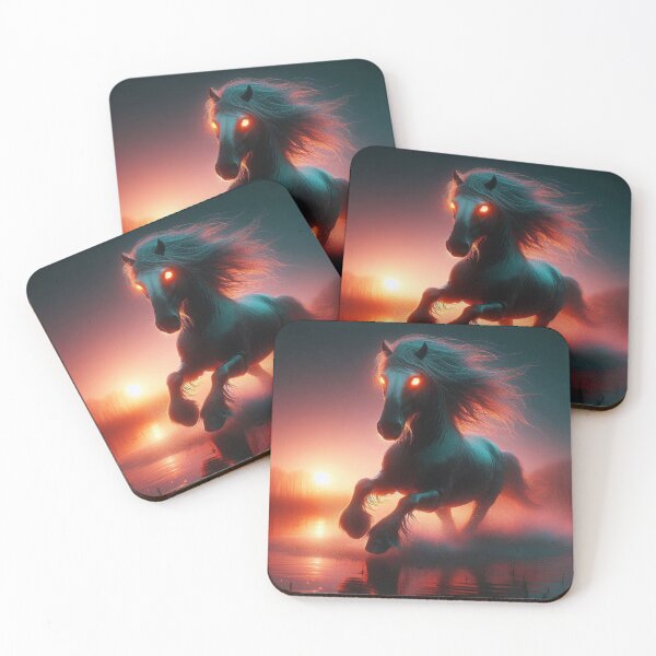Item preview, Mythical Water Horse Digital Print 4 designed and sold by FolkloreMacabre.