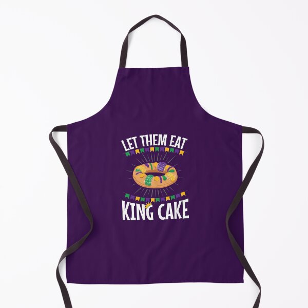 Item preview, Mardi Gras Let Them Eat King Cake designed and sold by jaygo.