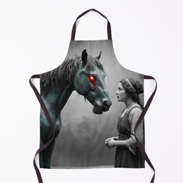 Item preview, An Encounter With a Mythical Irish Water Horse designed and sold by FolkloreMacabre.
