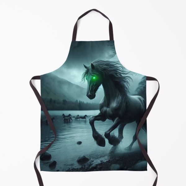 Item preview, Mythical Water Horse Print 5 designed and sold by FolkloreMacabre.