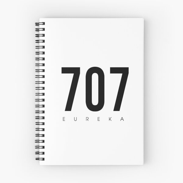 Item preview, Eureka, CA - 707 Area Code design designed and sold by CartoCreative.