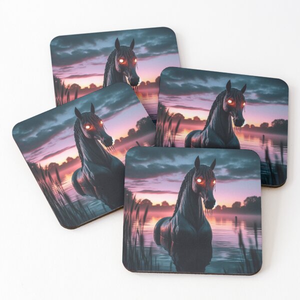 Item preview, Mythical Water Horse Digital Print 6 designed and sold by FolkloreMacabre.