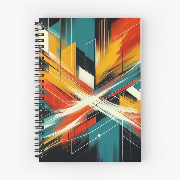Item preview, Minimalist Acrylic Art in 3 Bold Colors – Modern Abstract Design for Clothing, Home Decor & Accessories designed and sold by knalpot-design.