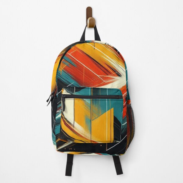 Item preview, Minimalist Acrylic Art in 3 Bold Colors – Modern Abstract Design for Clothing, Home Decor & Accessories designed and sold by knalpot-design.