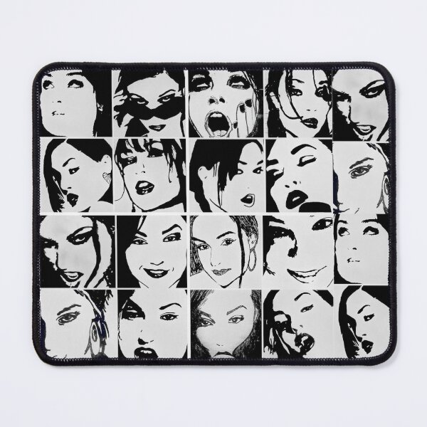Item preview, Sasha Grey Collage designed and sold by Chad's Fresh Art.