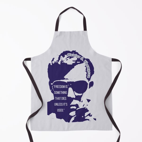 Item preview, Hunter S. Thompson quote: Freedom is something that dies unless it's used. designed and sold by artbleed.