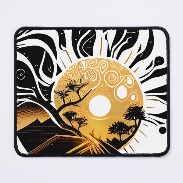 Item preview, African Sunset Mirage designed and sold by ShadowAndSlate.