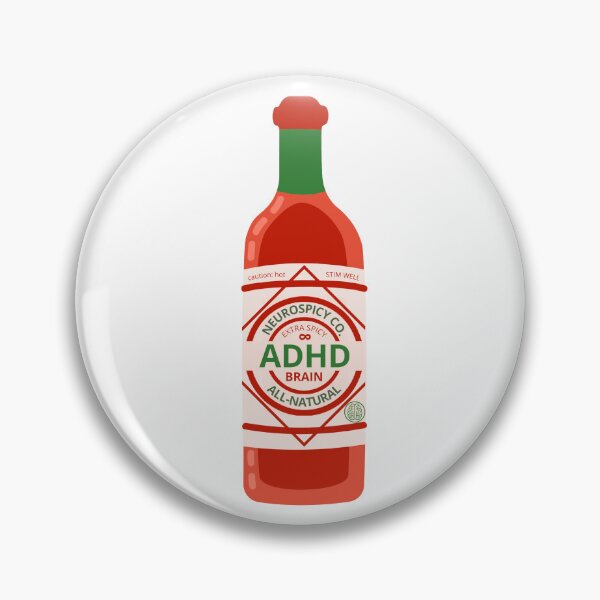 Item preview, Neurospicy Sauce, ADHD Flavor designed and sold by CarDashCrochet.