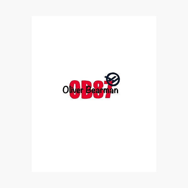 Item preview, Oliver Bearman Hass designed and sold by F1pinkculture.