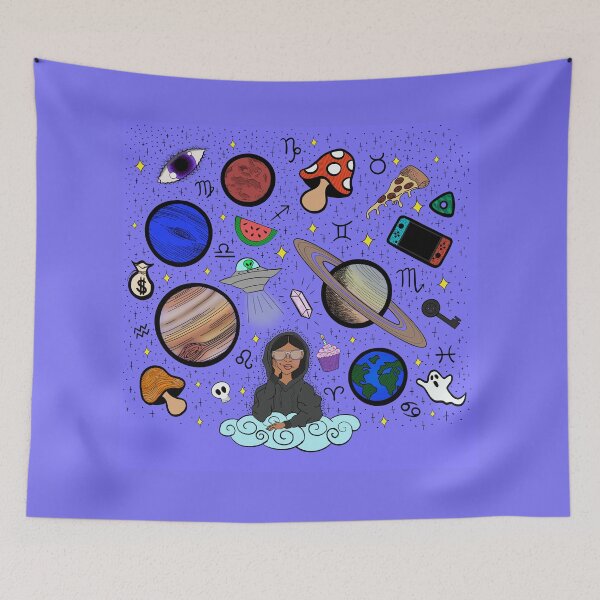 Item preview, Earth to Kyla - Lavender designed and sold by Eclectic Soul Art Co..