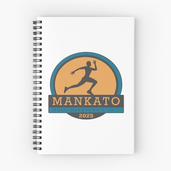 Artikelvorschau, Mankato-Halbmarathon – 2025 entworfen und verkauft von Moritz Schwäble.