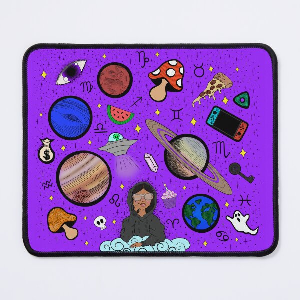 Item preview, Earth to Kyla - Purple designed and sold by Eclectic Soul Art Co..