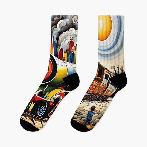 Item preview, Train Watching 1 designed and sold by George Hutton Hunter.