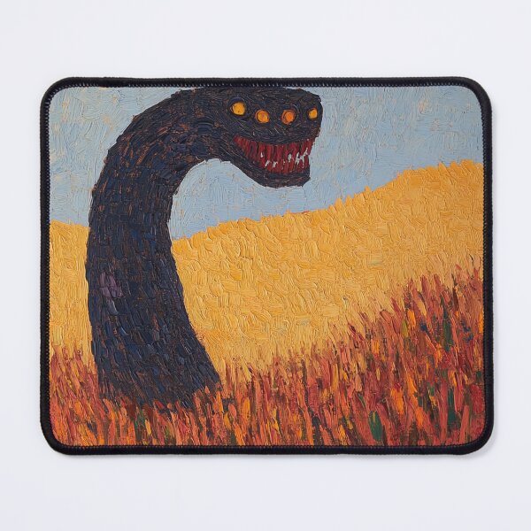 Item preview, Mongolian death worm | Post-impressionist painting style designed and sold by ComicsFactory.